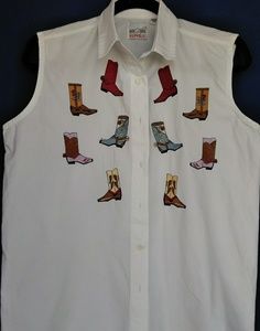 Cowgirl white shirt